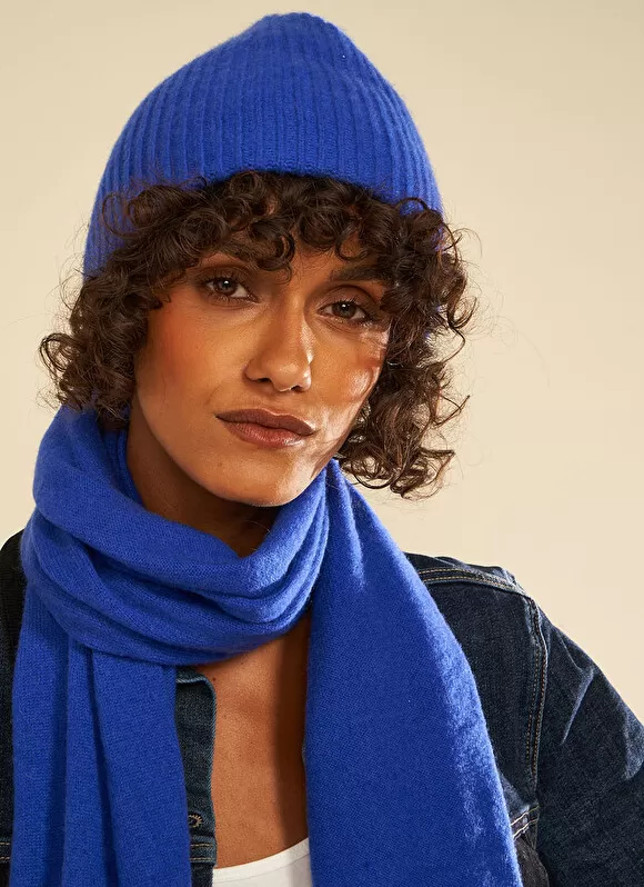 Store Sud Express Bonnet 100% Cachemire Neon Bibou