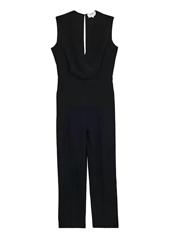 Outlet Sud Express Combinaison Elegante Noire Noir Caloska