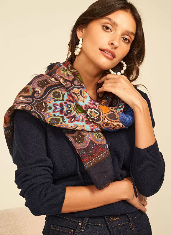 Cheap Sud Express Foulard Imprime Neon Eben