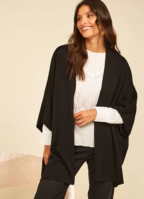 Hot Sud Express Gilet Oversize Noir Gaston