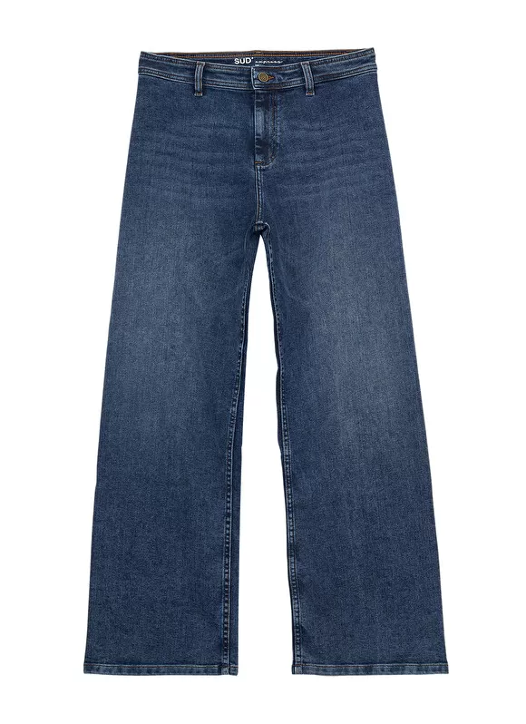 Discount Sud Express Jean A La Coupe Flare Medium Stone Clara