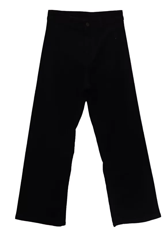Flash Sale Sud Express Jean Large, Taille Haute Sans Coutures Sur Les Cotes Noir Clara
