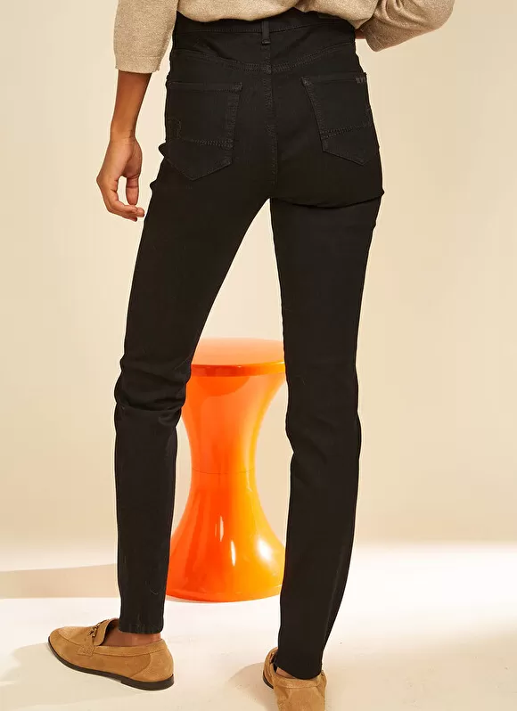 Discount Sud Express Jegging A Taille Medium Noir Jenny