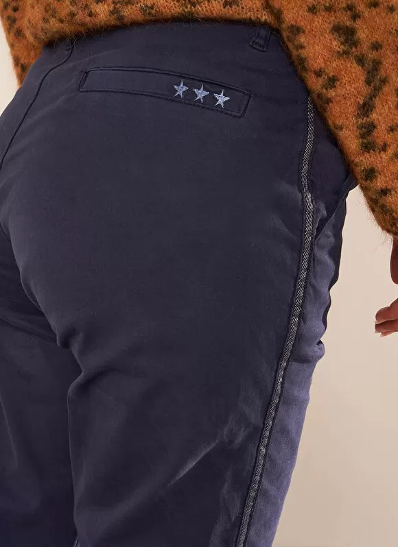 Fashion Sud Express Pantalon Chino Bleu Pirma
