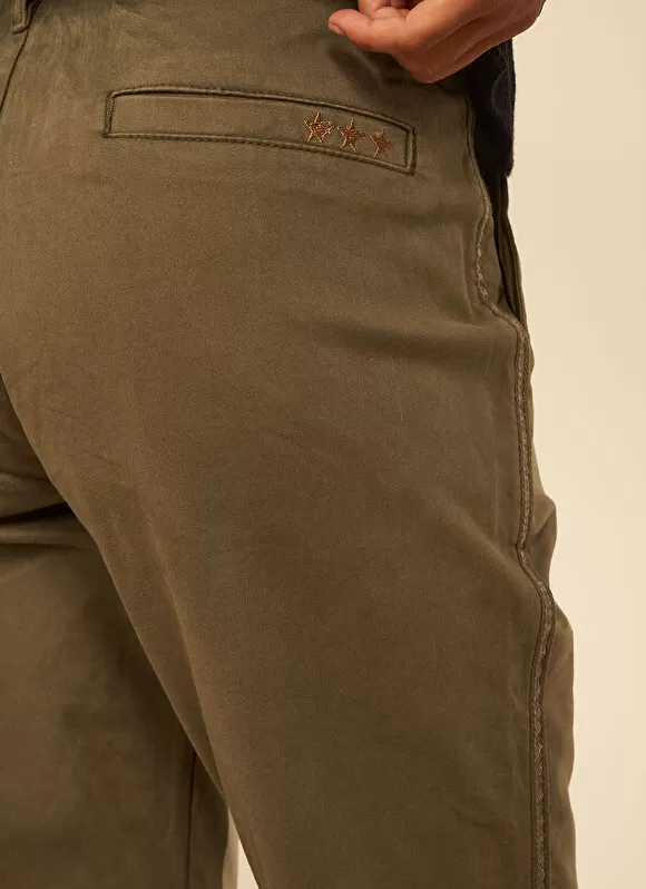 Best Sud Express Pantalon Chino Kaki Pirma