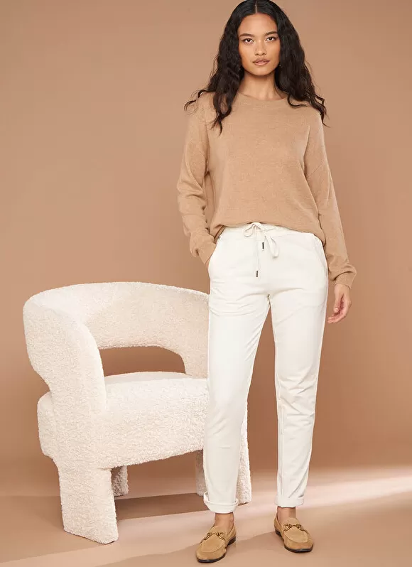 Online Sud Express Pantalon Jogging Craie Poerava