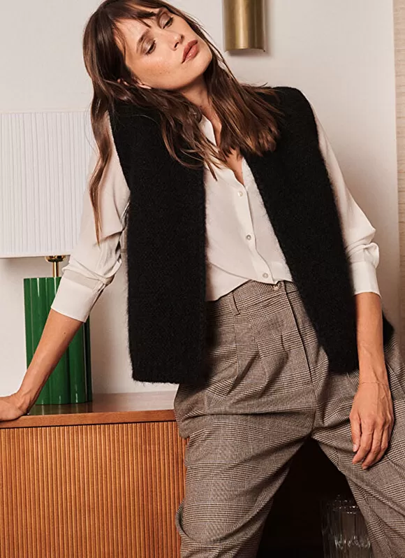 Best Sud Express Pantalon Tailleur Beige Philia