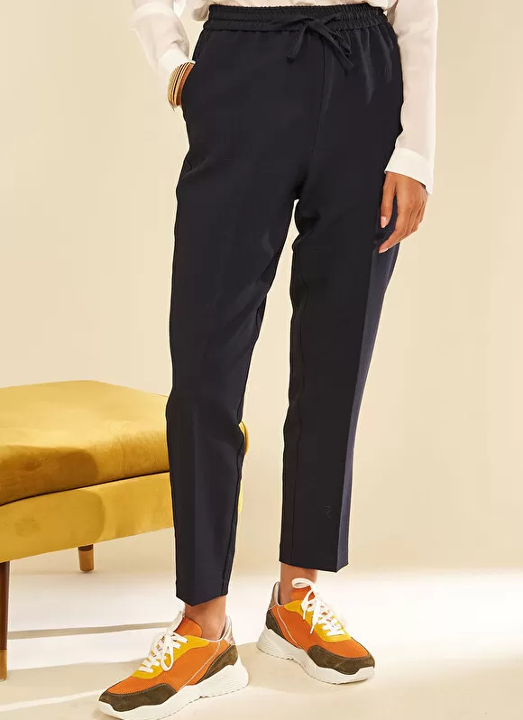 Cheap Sud Express Pantalon Tailleur Marine Pastelle