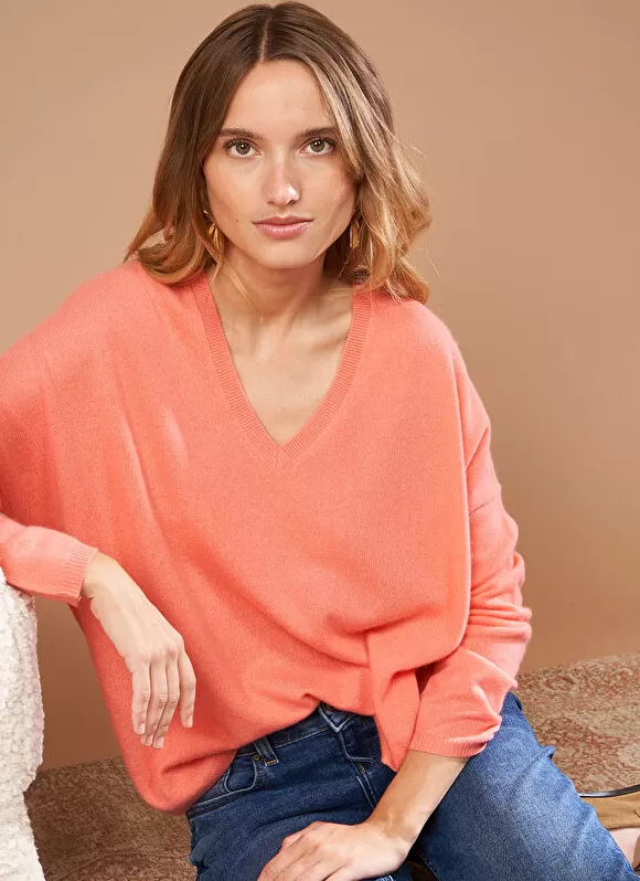 Flash Sale Sud Express Pull Au Volume Oversize Et A Manches Longues Pres Du Corps Granita Monjoe