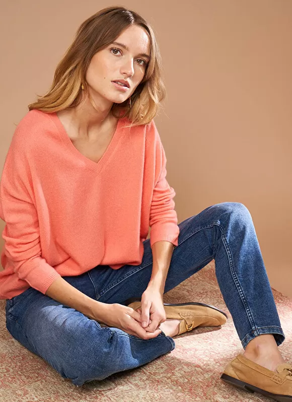 Flash Sale Sud Express Pull Au Volume Oversize Et A Manches Longues Pres Du Corps Granita Monjoe