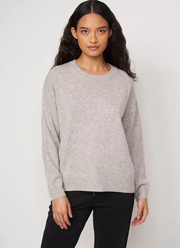 Best Sale Sud Express Pull Col Rond 100% Cachemire Perle Chine Mapoue
