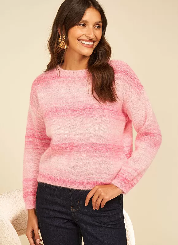 Fashion Sud Express Pull Degrade Rose Rose Massimo