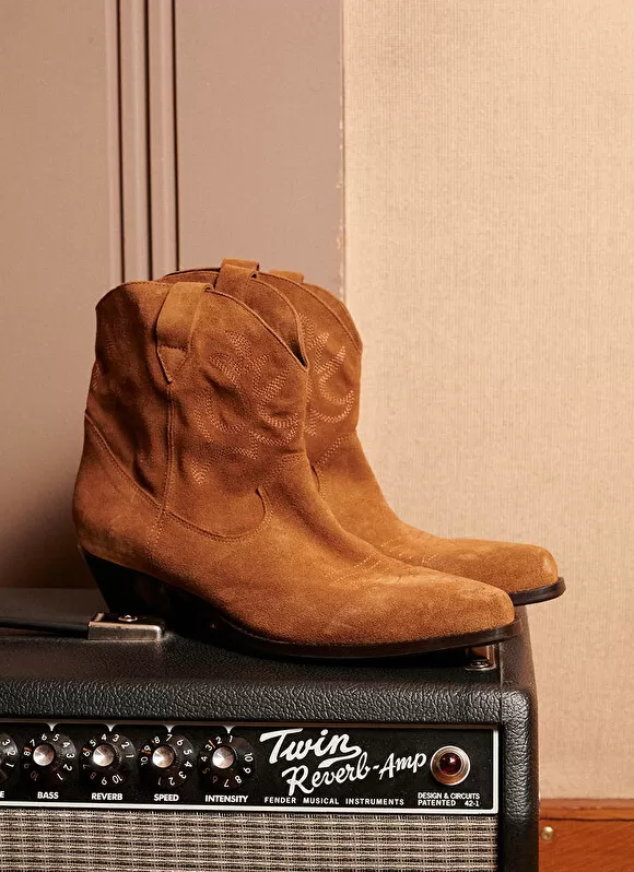 Outlet Sud Express Santiag Camel Camel Selena