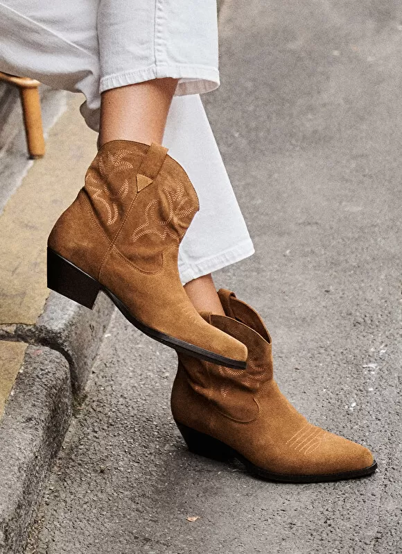 Outlet Sud Express Santiag Camel Camel Selena