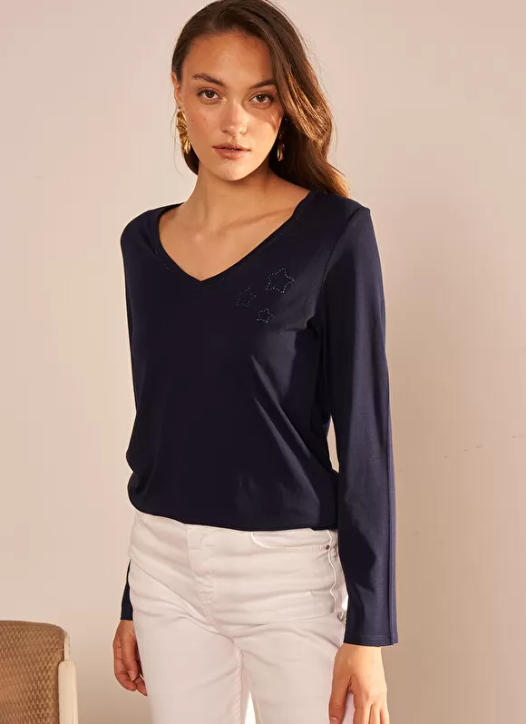 Store Sud Express Tee-Shirt Detail Etoile Marine Tolibel