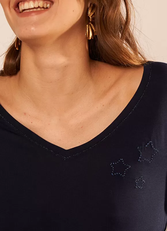 Store Sud Express Tee-Shirt Detail Etoile Marine Tolibel