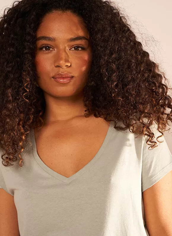 Clearance Sud Express T-Shirt A Col Rond Amande Thelma