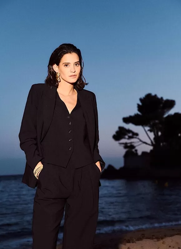 Shop Sud Express Veste Tailleur Noir Vedena